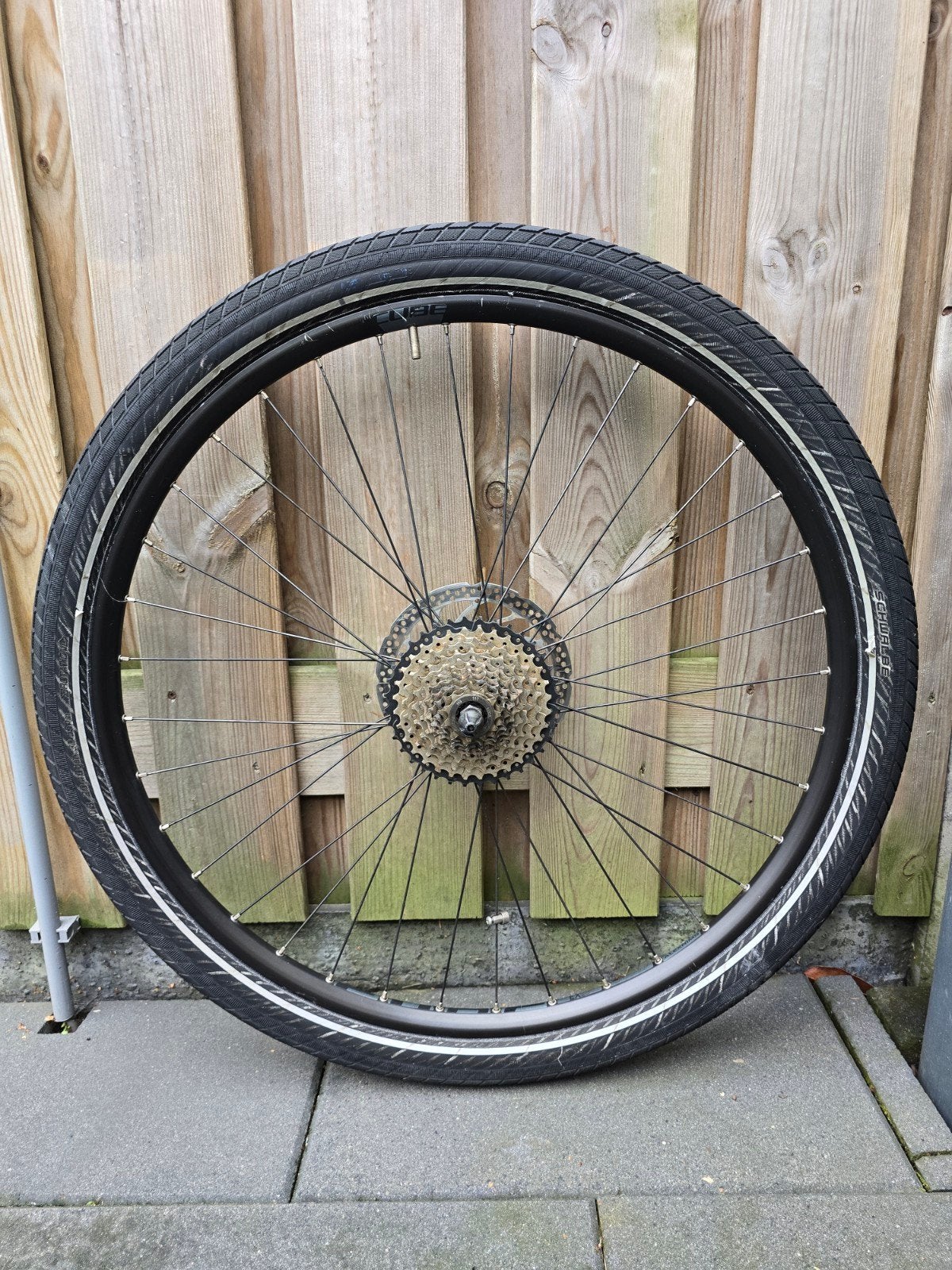 Voor&Achterwiel shimano 28 Inch Afkomstig van een Cube Fiets, Ophalen of Verzenden