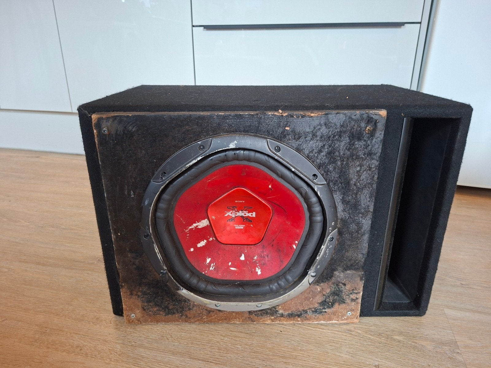 12 inch auto sub, Auto diversen, Ophalen