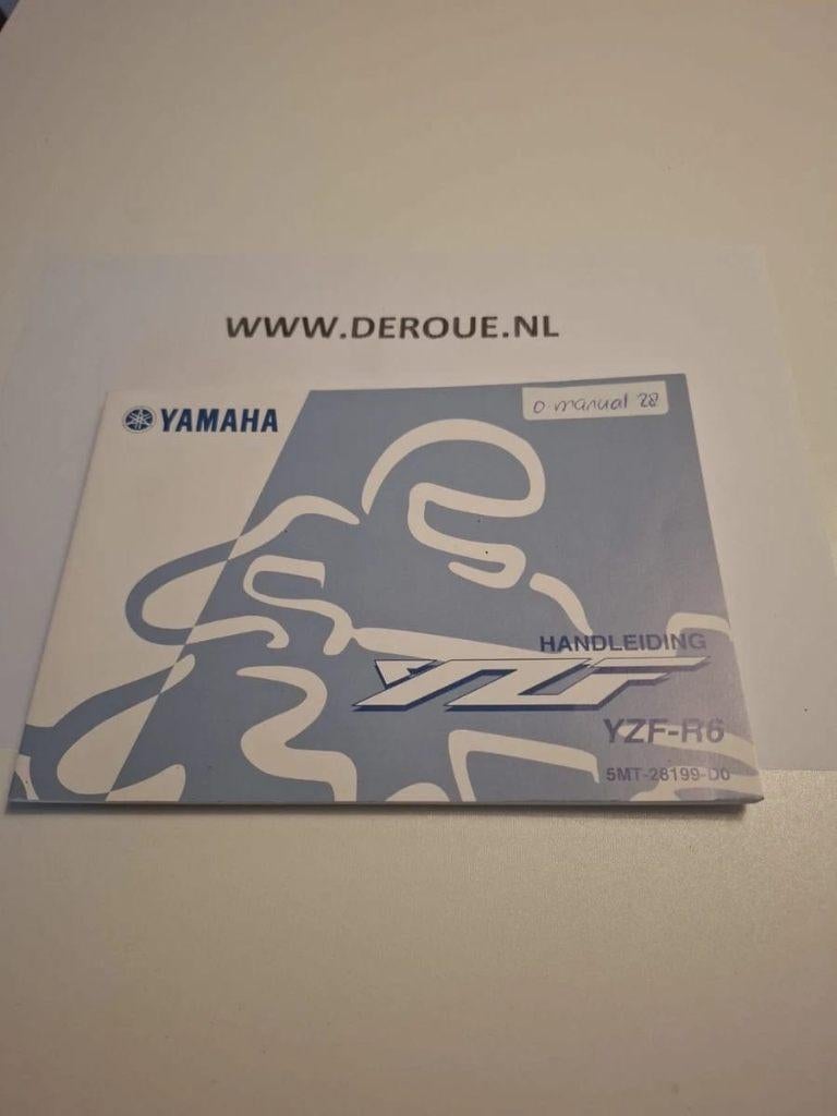 28 0WNERS MANUAL YAMAHA YZF-R6 1991 USED, Motoren, Handleidingen en Instructieboekjes, Ophalen of Verzenden, Yamaha