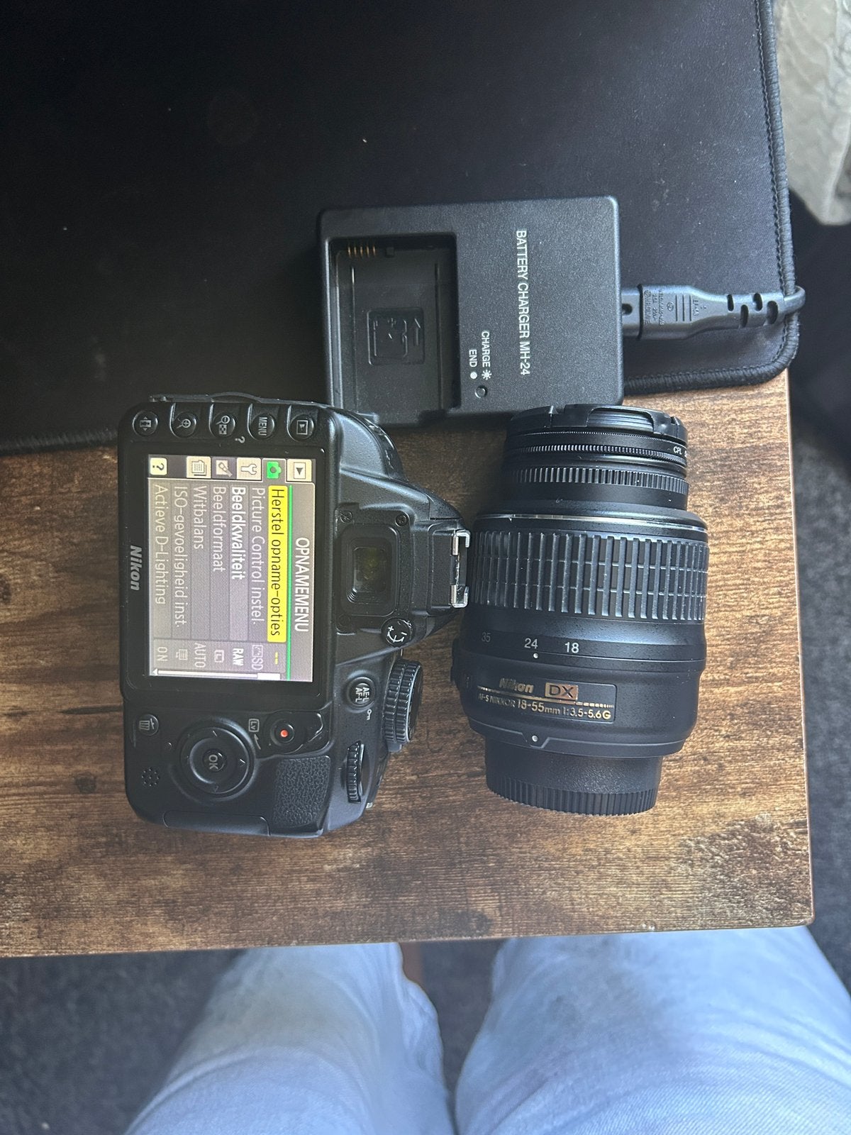 Nikon D3100 Camera Set Compleet, Ophalen of Verzenden, Zo goed als nieuw, Nikon
