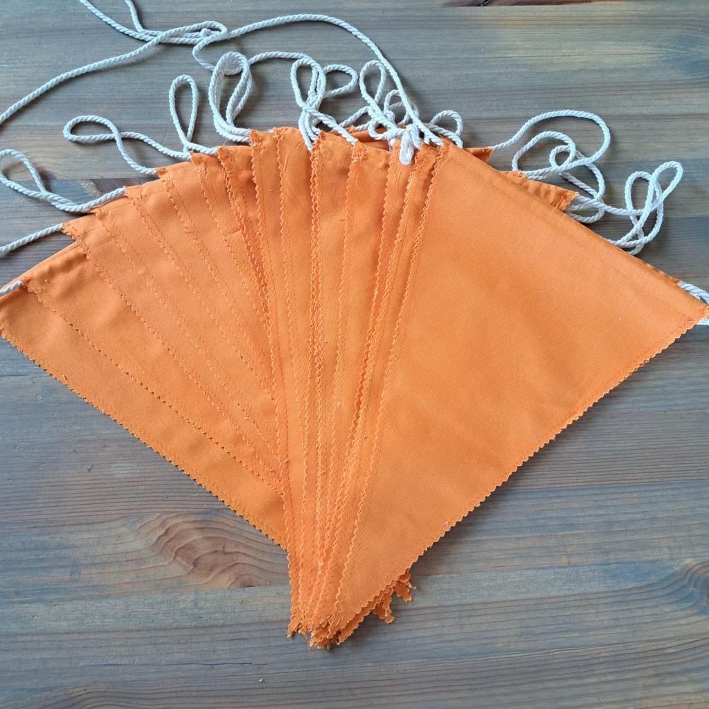 Stoffen vlaggenlijn WK - EDITIE oranje, Hobby en Vrije tijd, Feestartikelen, Ophalen of Verzenden, Nieuw, Versiering, Oranje of Koningsdag