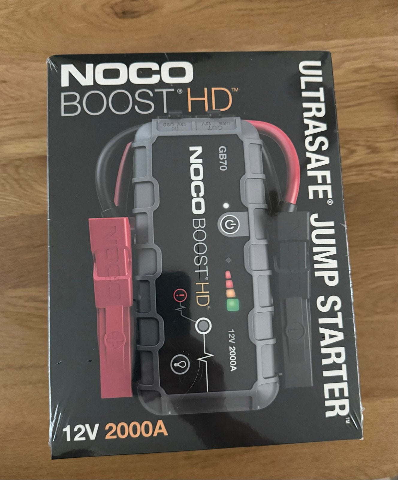 NIEUW! NOCO BOOST HD GB70 JUMPSTARTER 12V 2000A STARTBOOSTER, Auto diversen, Ophalen of Verzenden, Nieuw