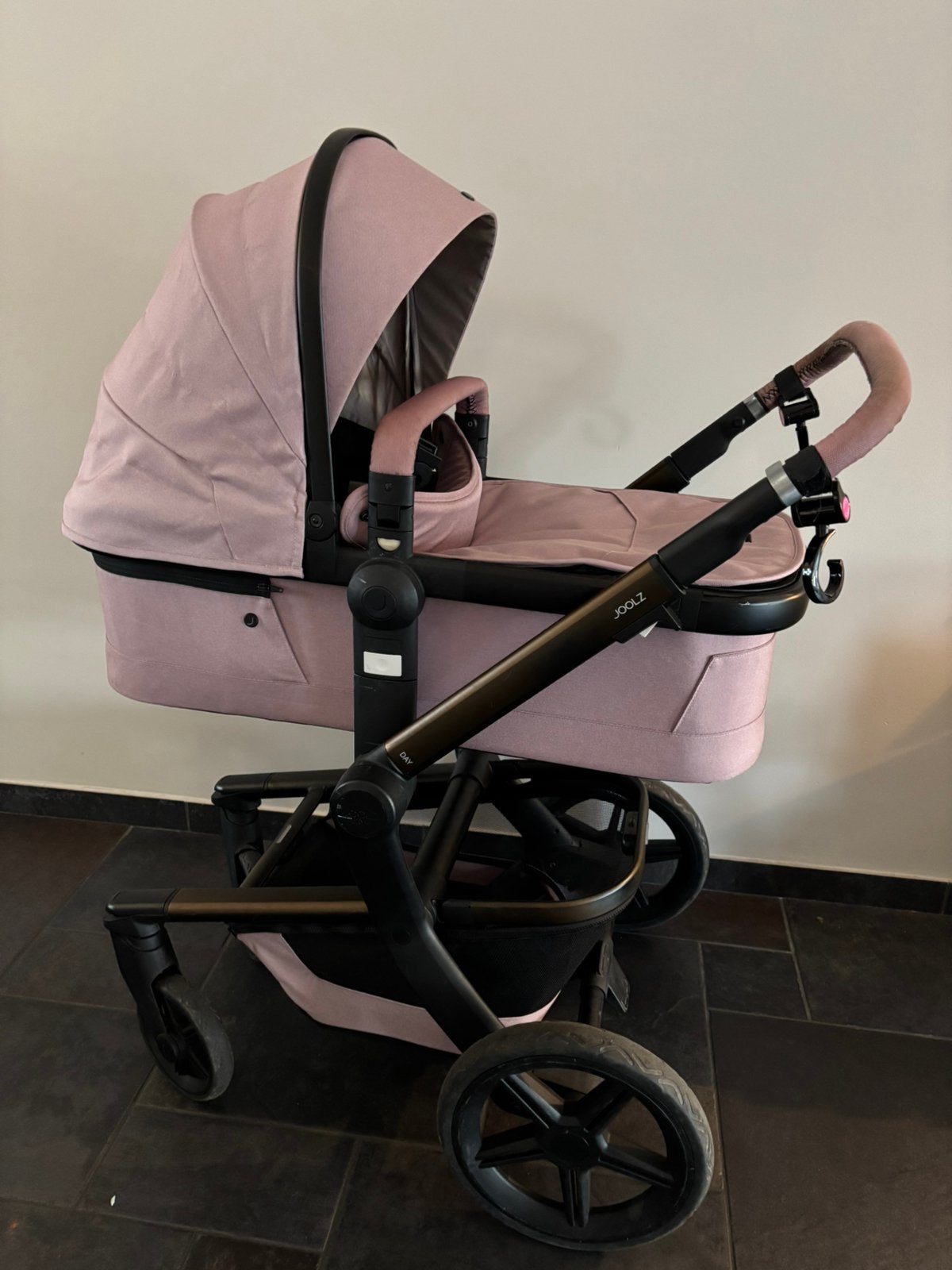 Joolz day+ day plus premium pink kinderwagen, Ophalen of Verzenden, Zo goed als nieuw, Met reiswieg, Kinderwagen