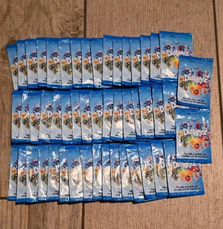 50 Diskeyz dichte verpakkingen, Verzamelen, Albert Heijn, Ophalen