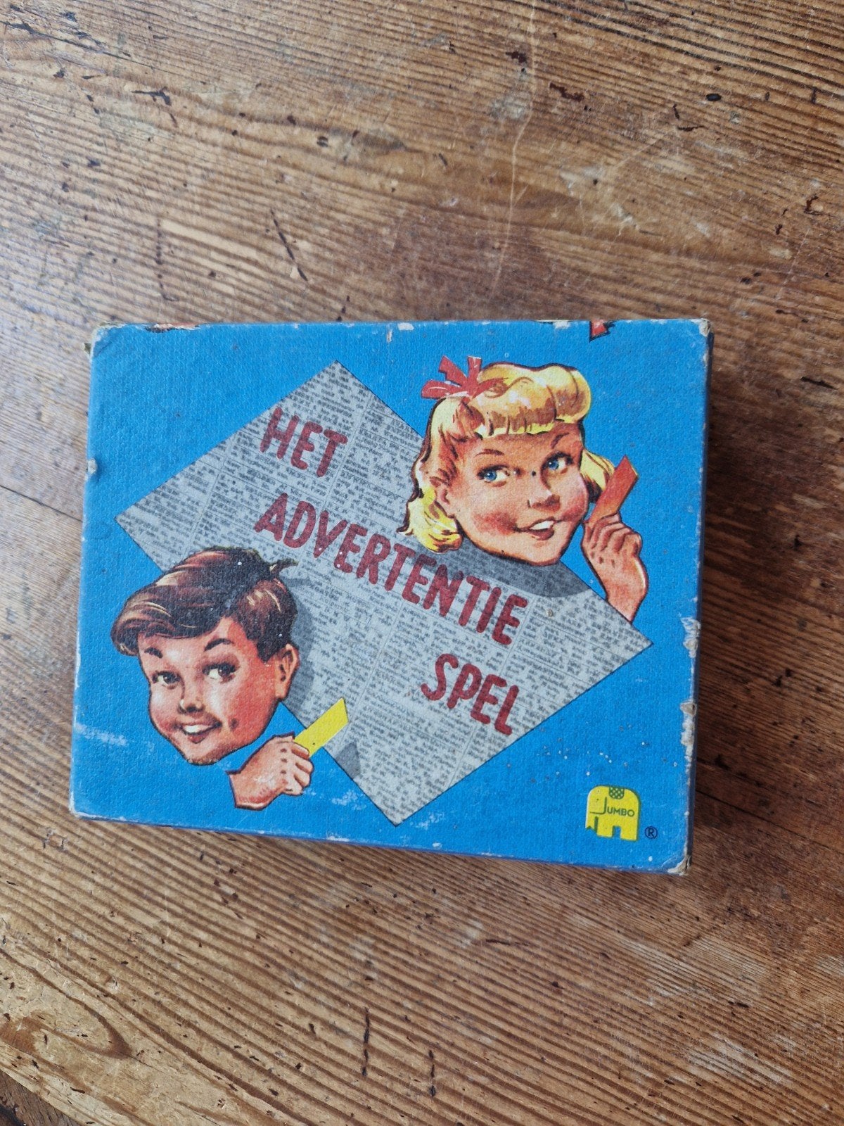 Vintage Spel Jaren '50/'60 - Het Advertentiespel - Compleet, Ophalen of Verzenden