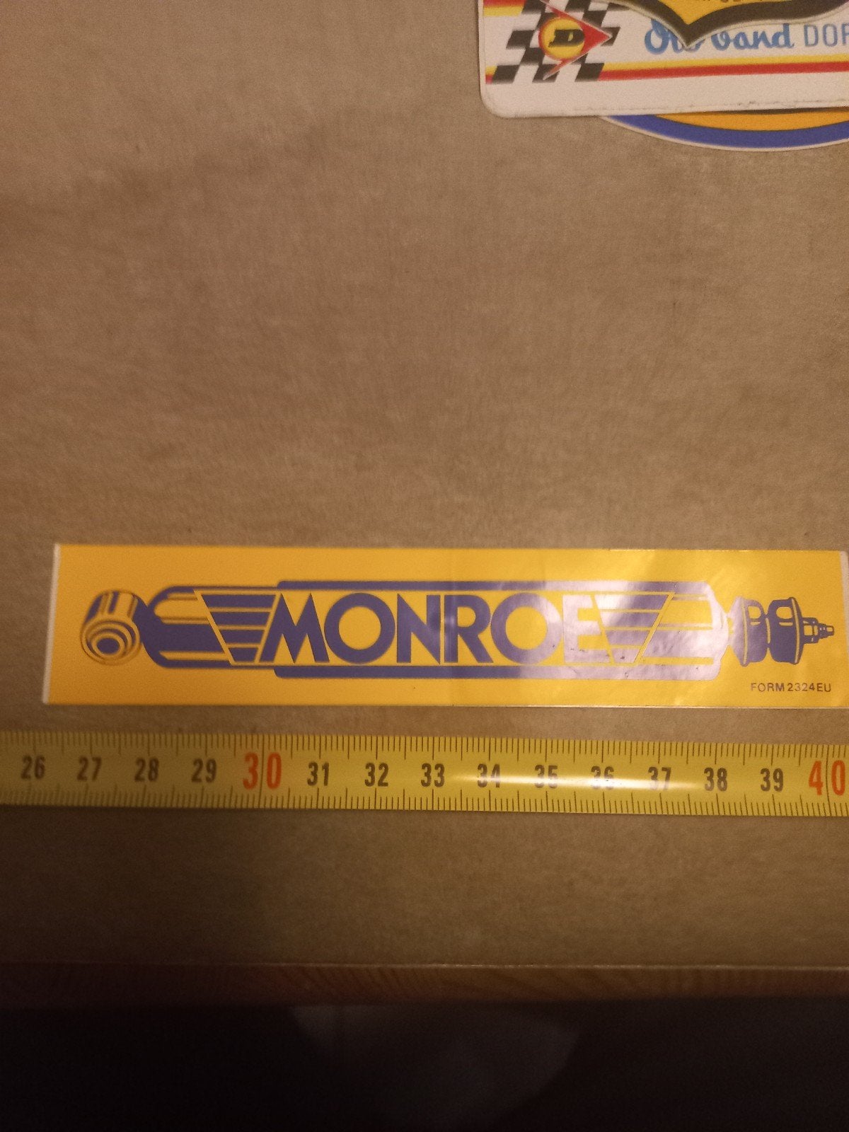 Monroe schokdemper sticker - Nieuw, Ophalen of Verzenden, Nieuw