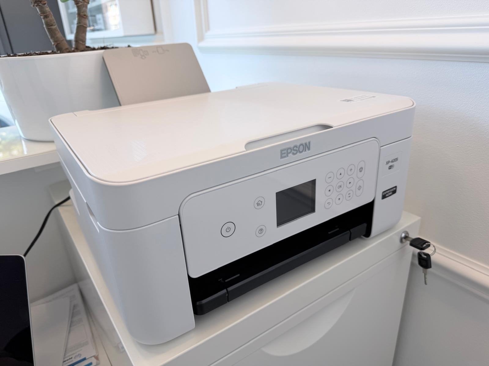 Epson Expression Home XP-4205 All-in-One Inkjetprinter Wit, Kopieren, Inkjetprinter, All-in-one, Zo goed als nieuw