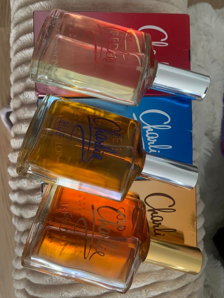 Charlie Revlon, Ophalen of Verzenden, Zo goed als nieuw, Parfumfles