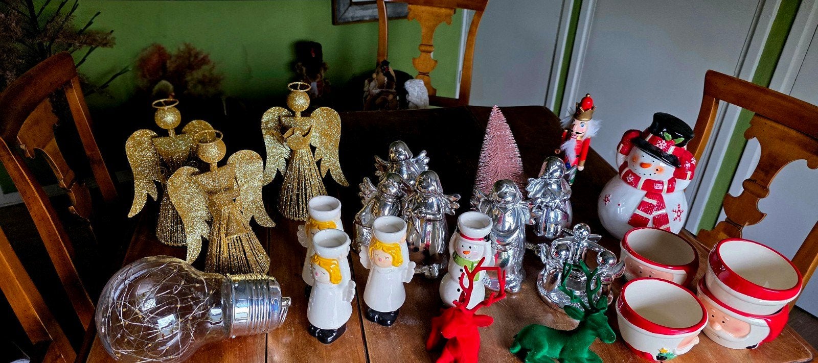 kerstspullen, Diversen, Ophalen