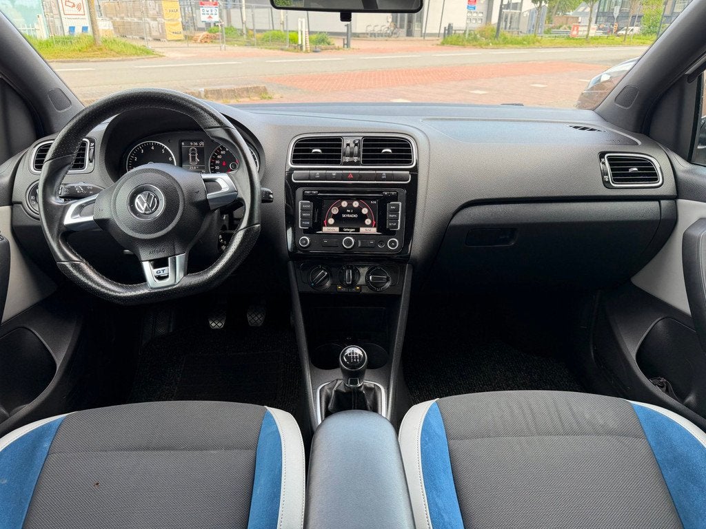 Volkswagen Polo 1.4 TSI BlueGT Airco|Cruise|NAVI|Netjes, Auto's, Volkswagen, Voorwielaandrijving, Euro 5, Stof, 4 cilinders