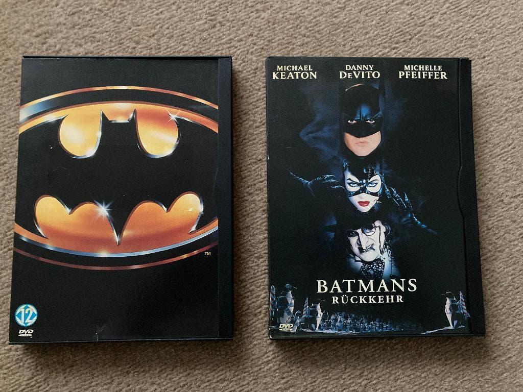 Tim Burton Michael Keaton Batman en Batman Returns, Cd's en Dvd's, Dvd's | Actie, Gebruikt, Actie, Vanaf 12 jaar, Ophalen of Verzenden