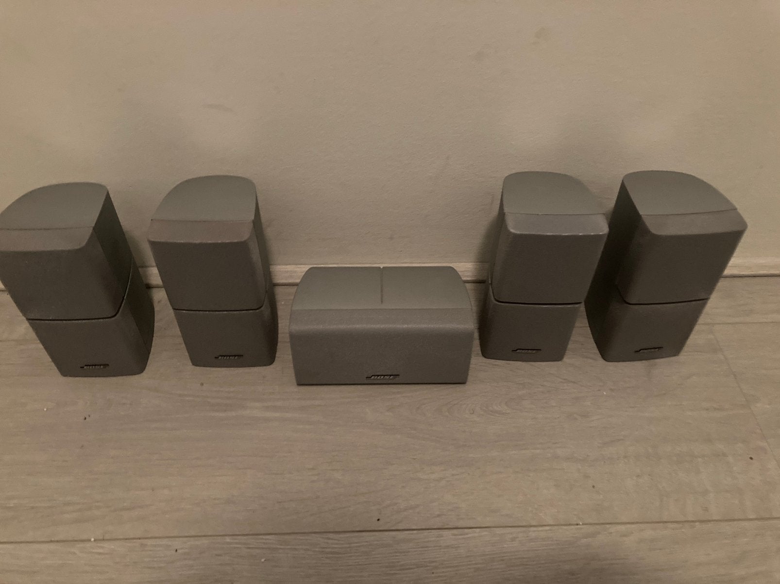 Bose cubes set van 5 met horizontale center cube, -, -, Ophalen of Verzenden, Bose
