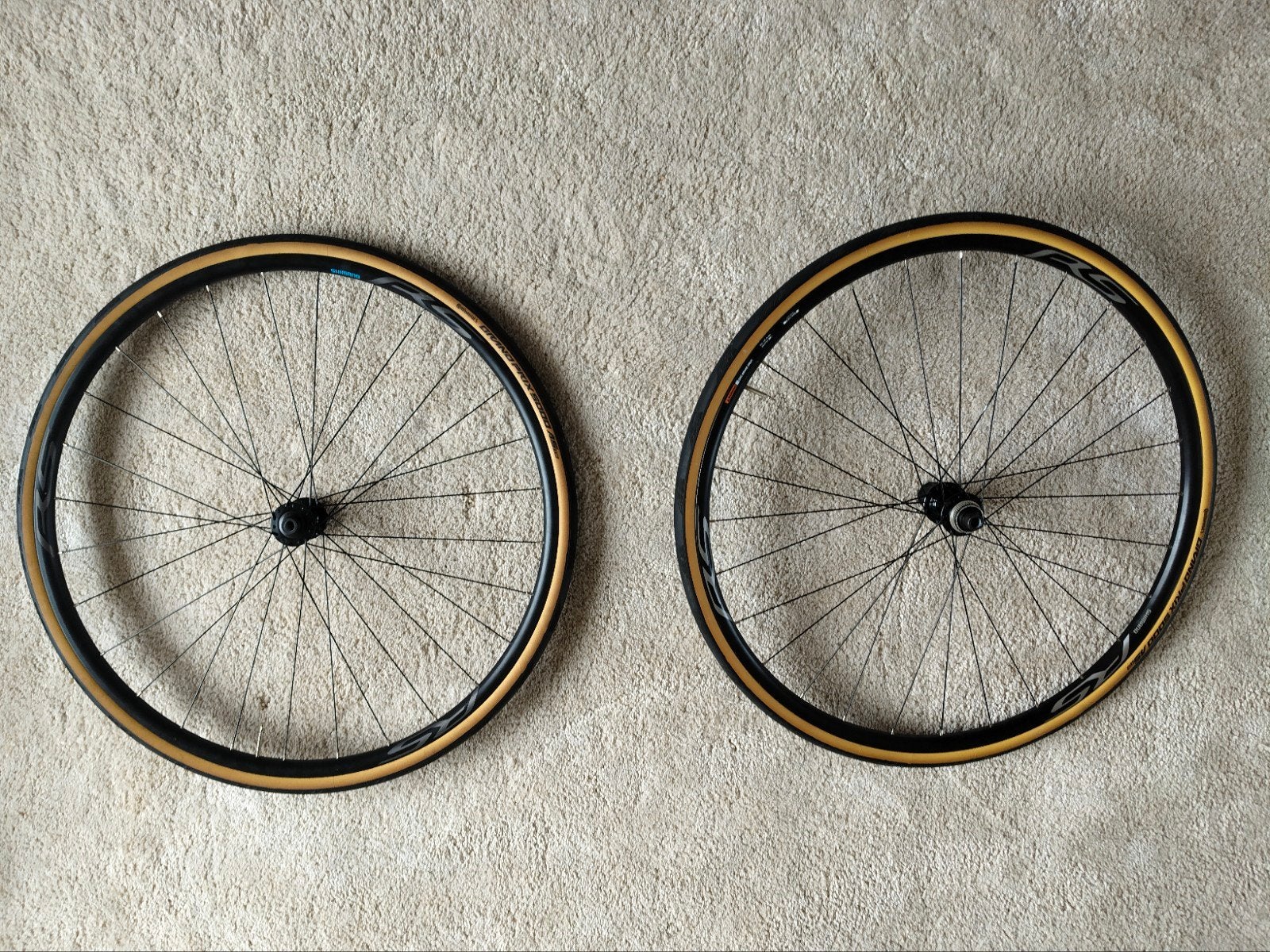Shimano RS171 disc + GP5000 AS TR, Ophalen, Zo goed als nieuw, Aluminium
