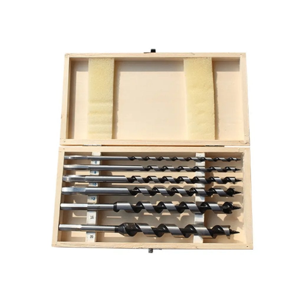 6-delige hout slangenboren set 230mm, Verzenden, Klantenservice@germat.nl, Gereedschap of Toebehoren, Nieuw