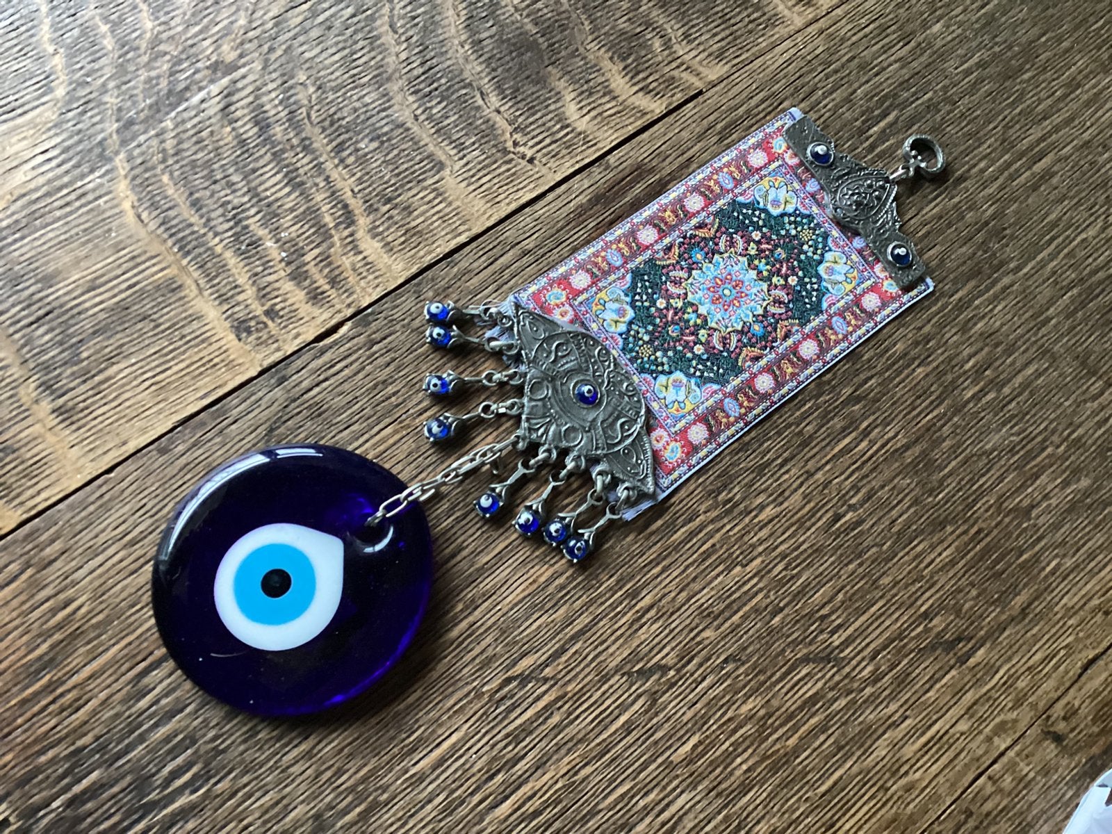 Turkse hanger met oog 35 x 10 cm voor, € 8, Ophalen of Verzenden, Zo goed als nieuw