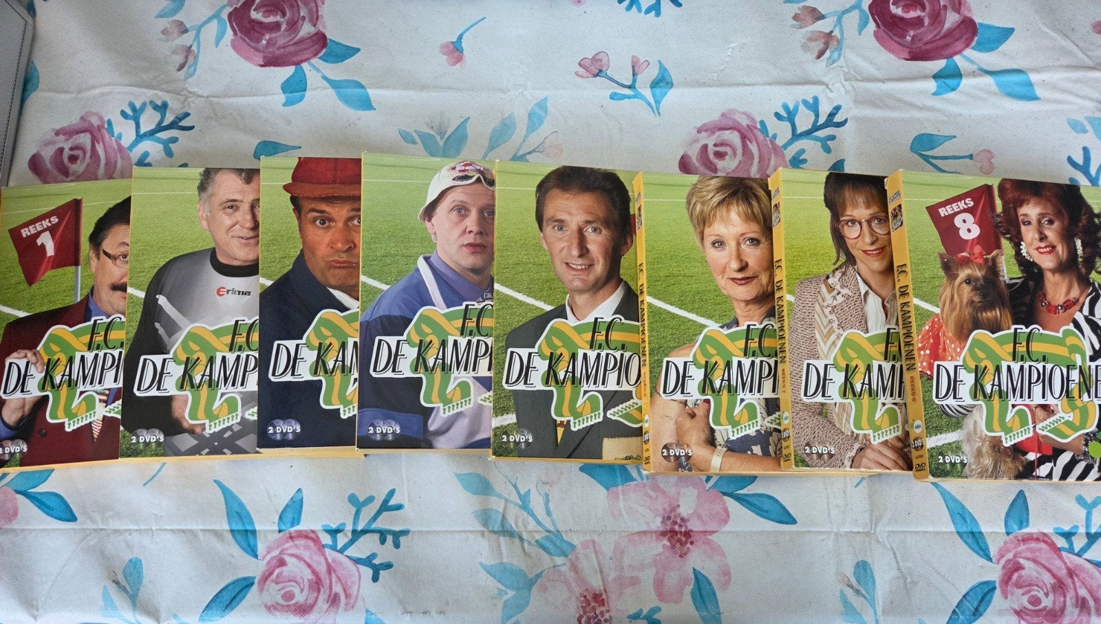 F.C. De Kampioenen Reeks 1 t/m 8 DVD Boxset, Alle leeftijden, Nederlands, Zo goed als nieuw, Komedie