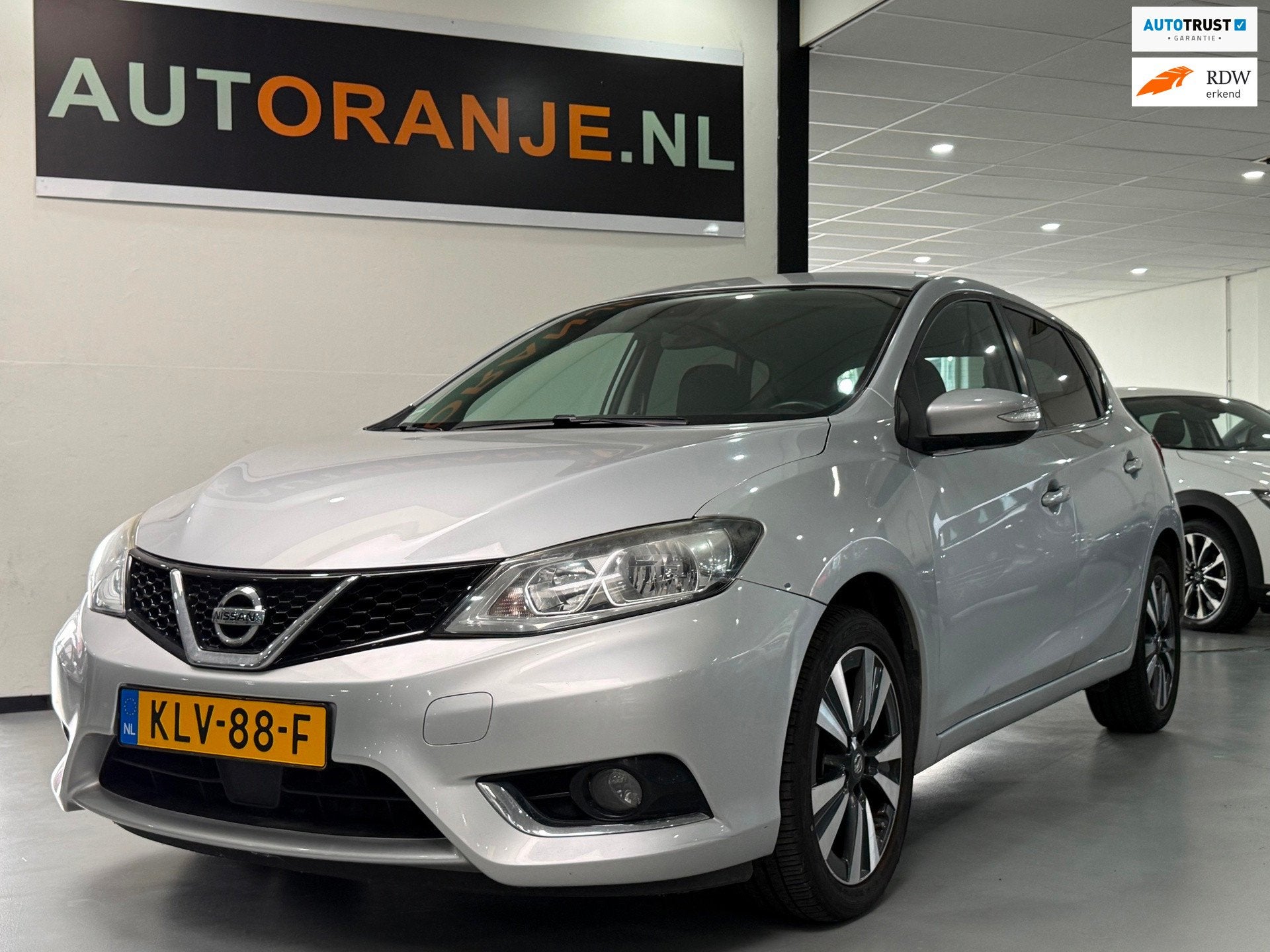 Nissan Pulsar 1.2 DIG-T N-Connecta-Climate-Navi-Cruise-Nette, Auto's, Voorwielaandrijving, Dealer onderhouden, Gebruikt, Euro 6