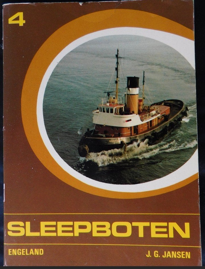 Sleepboten, Engeland - J.G. Jansen, Ophalen of Verzenden, Zo goed als nieuw, J.G. Jansen, Boot