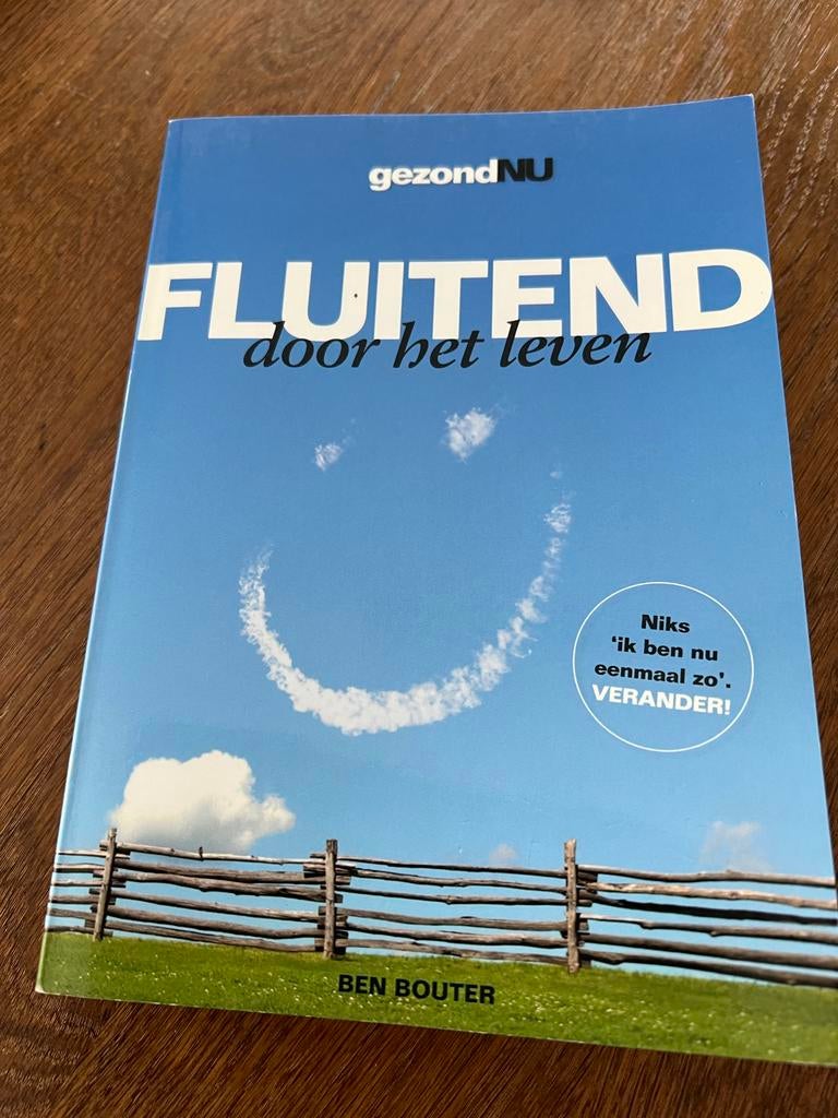 Fluitend door het leven - Ben Bouter (GezondNU), Ophalen of Verzenden, Zo goed als nieuw, Gezondheid en Conditie