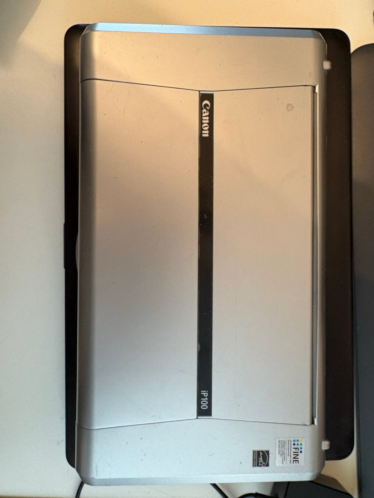 Canon PIXMA iP100 Draagbare Inkjetprinter, Computers en Software, Gebruikt, Printer, Inkjetprinter, Kleur printen