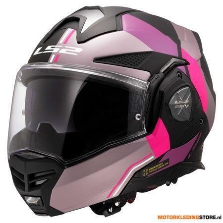 LS2 FF901 Advant X Ultra Systeemhelm, Antraciet-Paars, Ophalen of Verzenden, Nieuw met kaartje