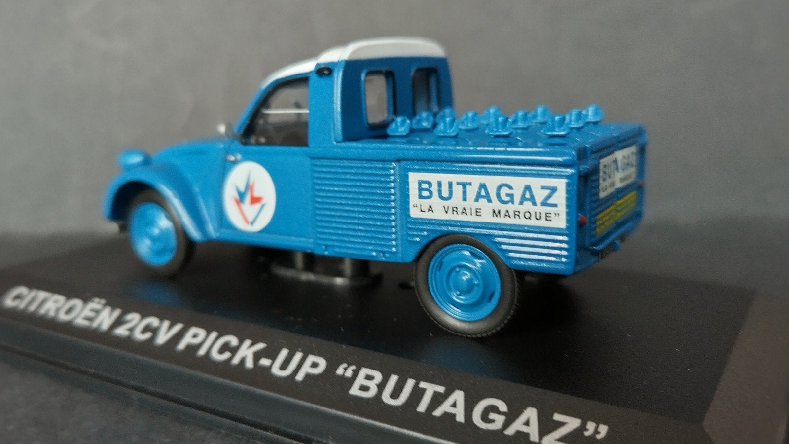Citroen 2cv Pick Up Butagaz 1:43 Altaya Pol, Overige merken, Auto, Verzenden, .