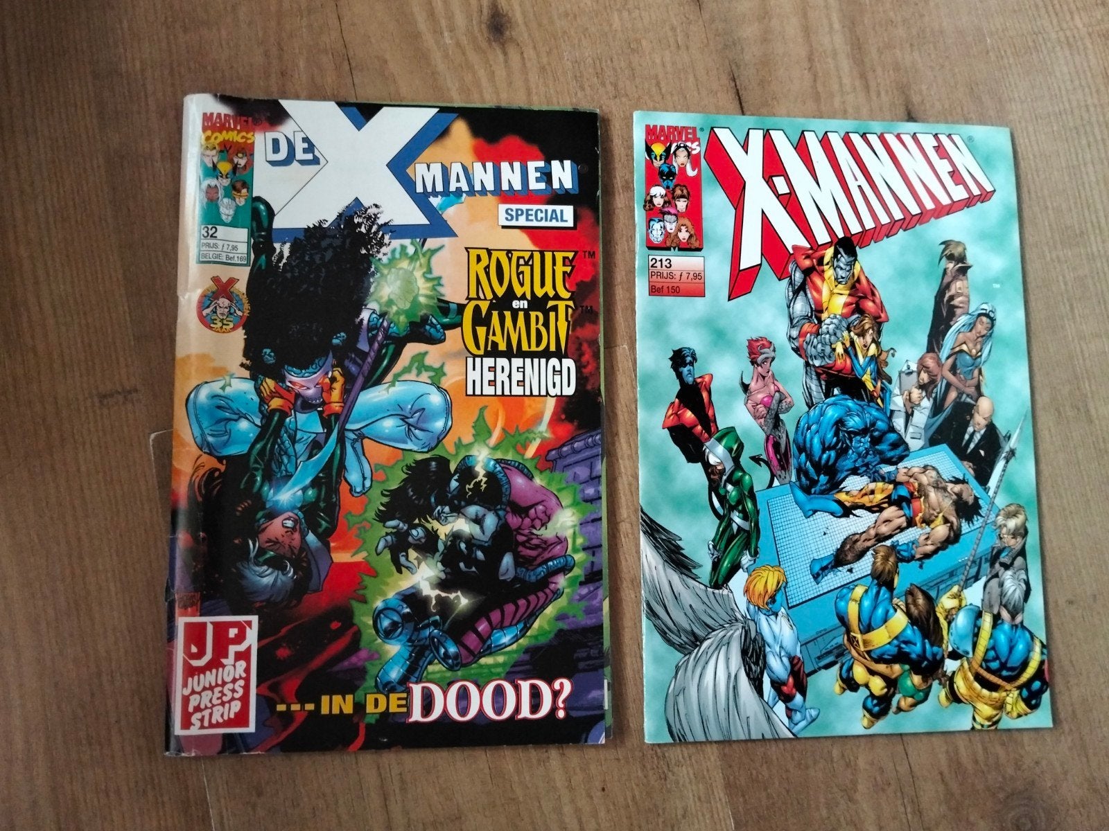 de x mannen, Meerdere comics, Ophalen of Verzenden, Gelezen, Europa