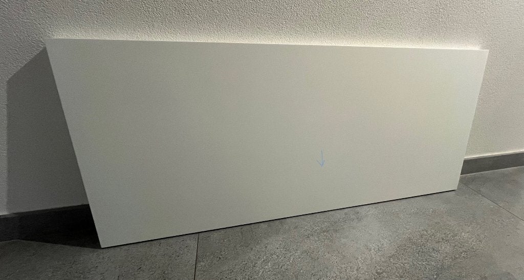 IKEA lagkapten bureaublad 140*60, Ophalen, Spaanplaat of MDF, Zo goed als nieuw, IKEA