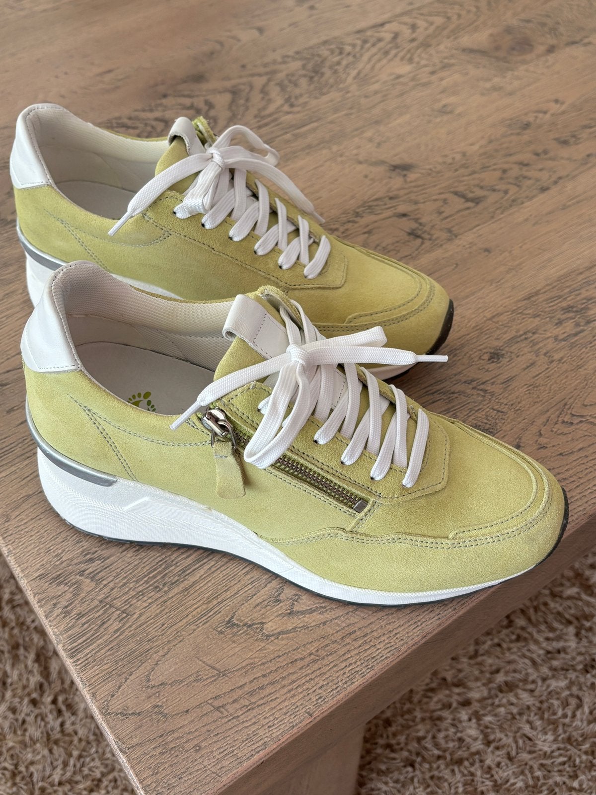 Naturlaüfer sneakers maat 39K -breedtemaat K, nieuw, groenig, Nieuw, Ophalen of Verzenden, Sneakers of Gympen, Groen