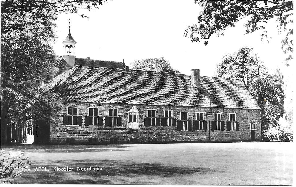 AK Ter Apel - Klooster, Noordzijde, Verzenden, 1960 tot 1980, Ongelopen, Groningen