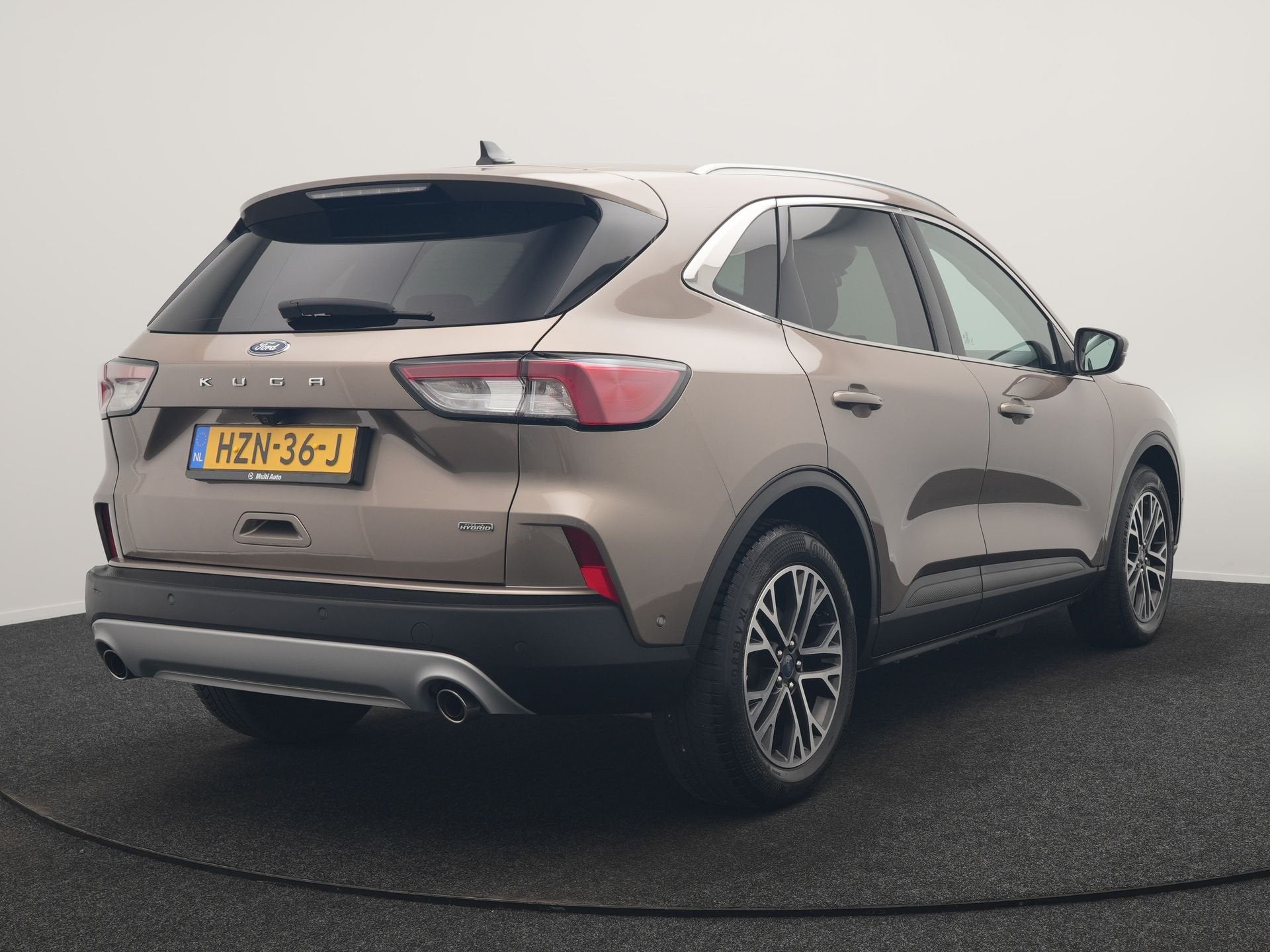 Ford Kuga 2.5 Titanium PHEV 225pk Dealer O.H. | Adaptive Cru, Auto's, Dealer onderhouden, Stof, Gebruikt, 4 cilinders