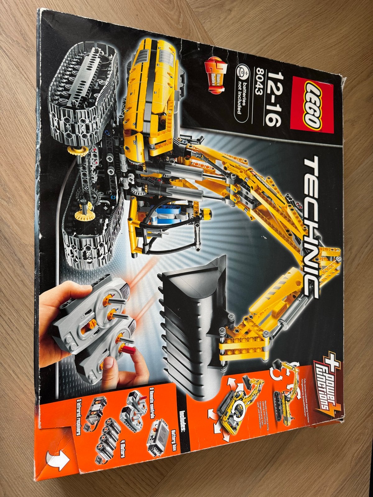 Lego Technic graafmachine 8043, Kinderen en Baby's, Speelgoed | Duplo en Lego, Ophalen, Lego, Zo goed als nieuw, Complete set