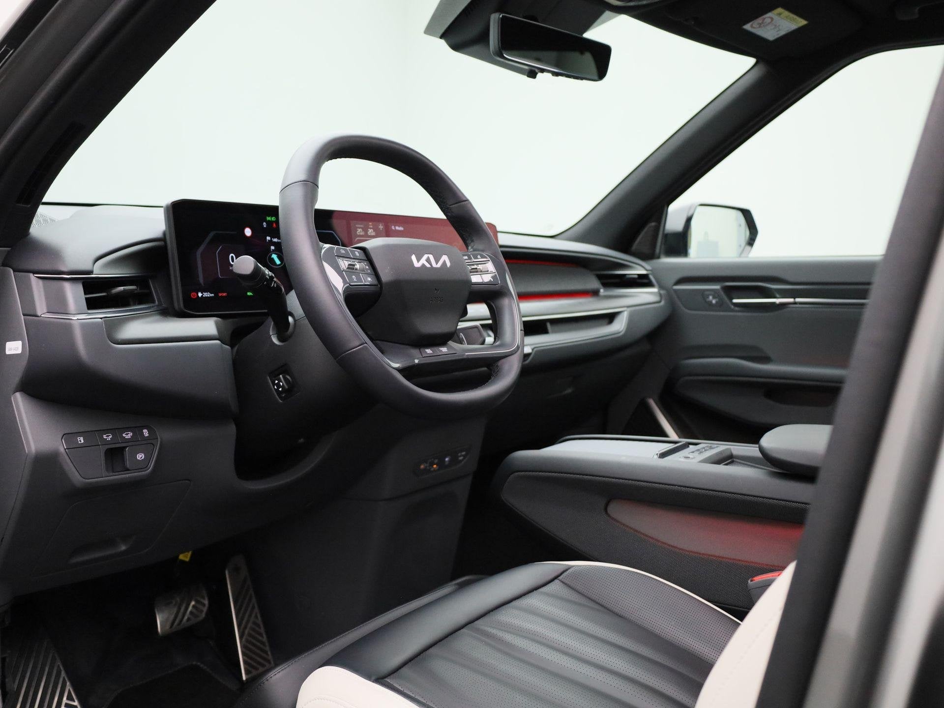 Kia EV9 GT-Line AWD 99.8 kWh 384 PK | LED Matrix | LM Velgen, Auto's, Origineel Nederlands, Vierwielaandrijving, 505 km, SUV of Terreinwagen