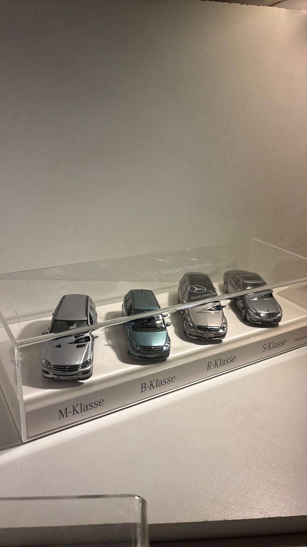 Presseset mercedes-benz vier neus starne 2005 minichamps, Hobby en Vrije tijd, Auto, Ophalen of Verzenden, MiniChamps, A