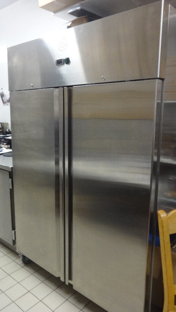 Koelkast groot zilver horeca winkel professionele, Ophalen, 200 liter of meer, 60 cm of meer, 160 cm of meer