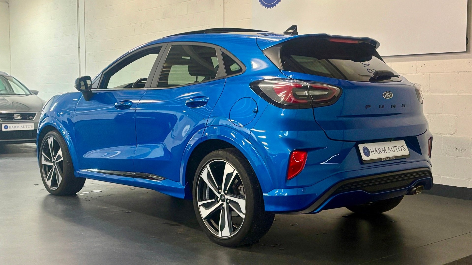 Ford Puma 1.0 EcoBoost ST-Line X 155pk Pano / Navi / '19' /, Voorwielaandrijving, Zwart, Blauw, Origineel Nederlands
