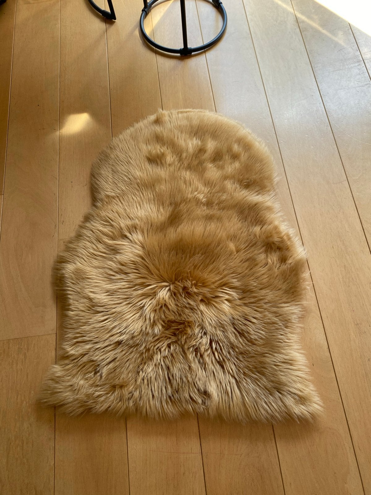 Zacht en comfortabel schapenvachtje, beige, Ophalen of Verzenden, Beige, Overige materialen, Landelijk