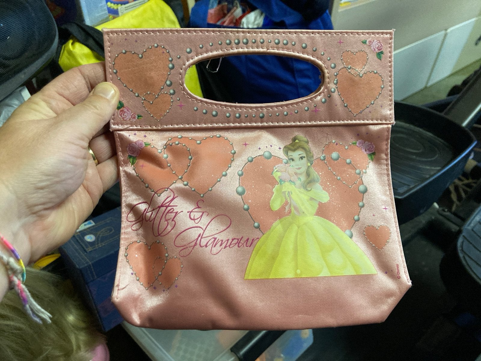 Disney Prinsessen Handtasje - Belle, Aurora, Assepoester, Ophalen of Verzenden, Gebruikt