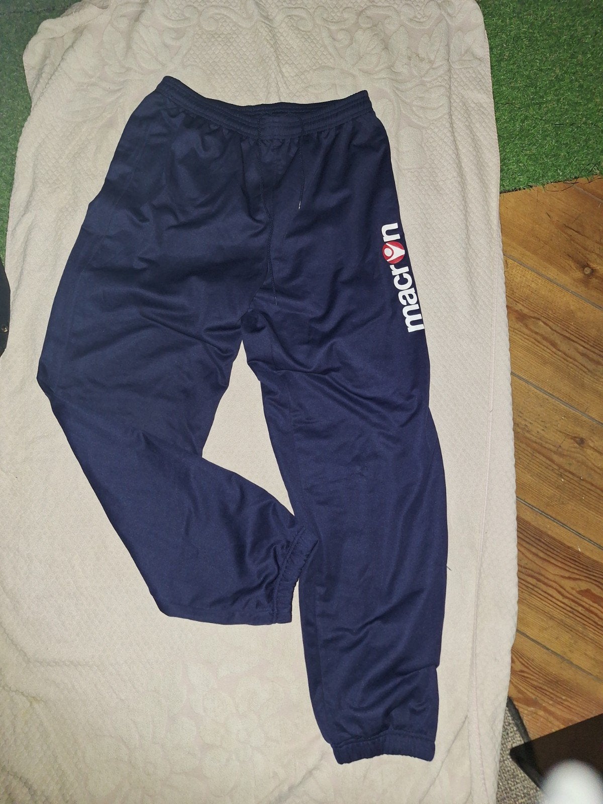 Macron traingsbrroek, Kleding | Heren, Ophalen of Verzenden, Zo goed als nieuw, Maat 48/50 (M), Voetbal