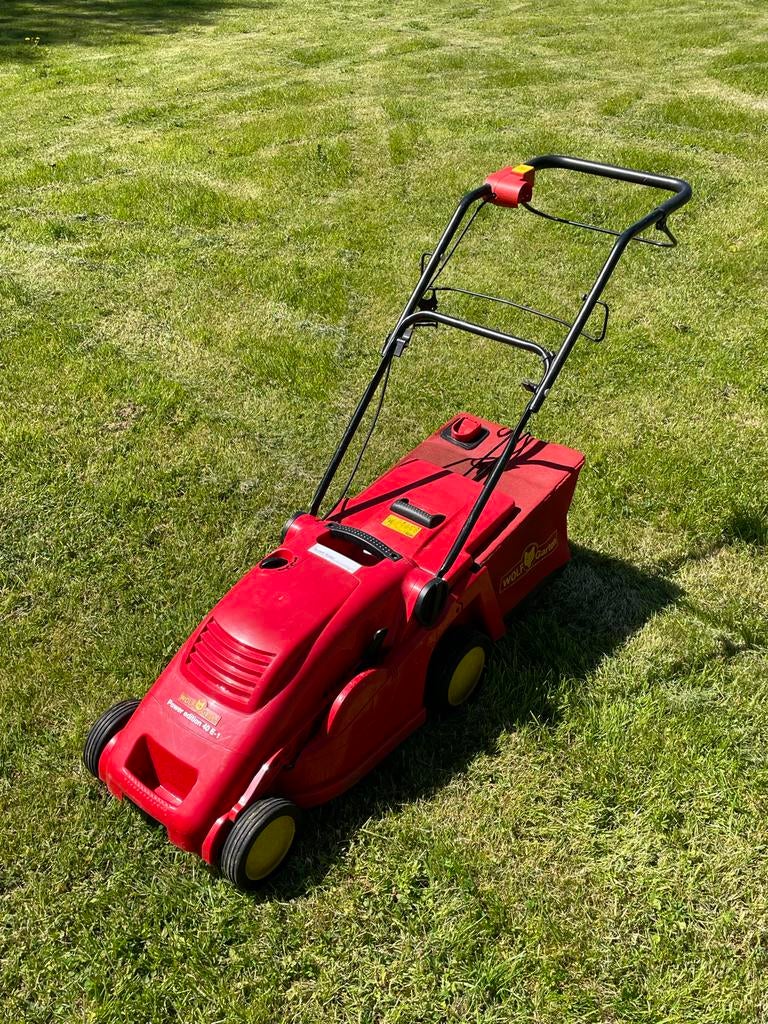 Wolf Garten Power Edition 40 E-1 Elektrische Grasmaaier, Tuin en Terras, Ophalen, Cirkelmaaier, Gebruikt, Elektrische grasmaaier