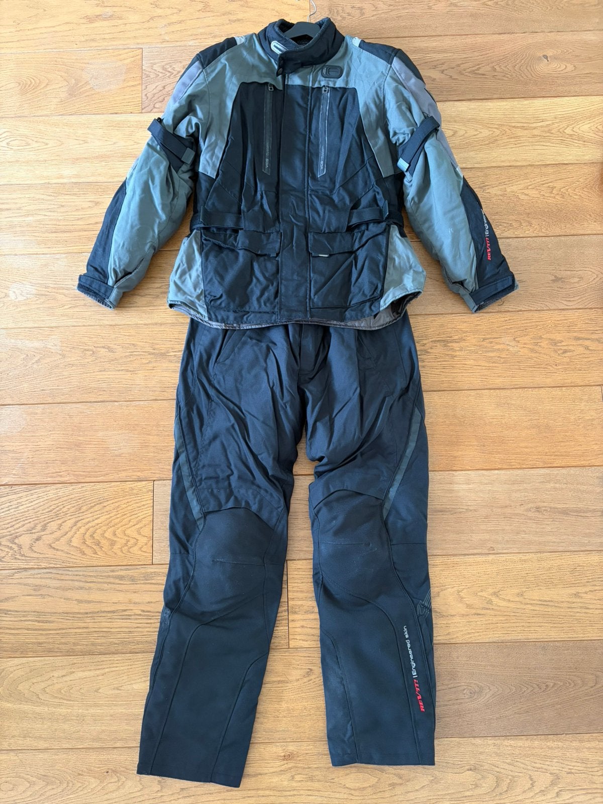 Revit motorjas en motorbroek, Motoren, Kleding | Motorkleding, Ophalen, Tweedehands, Heren, Combipak
