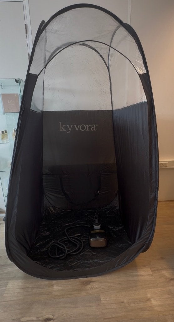 Spray Tan - Kit met tent