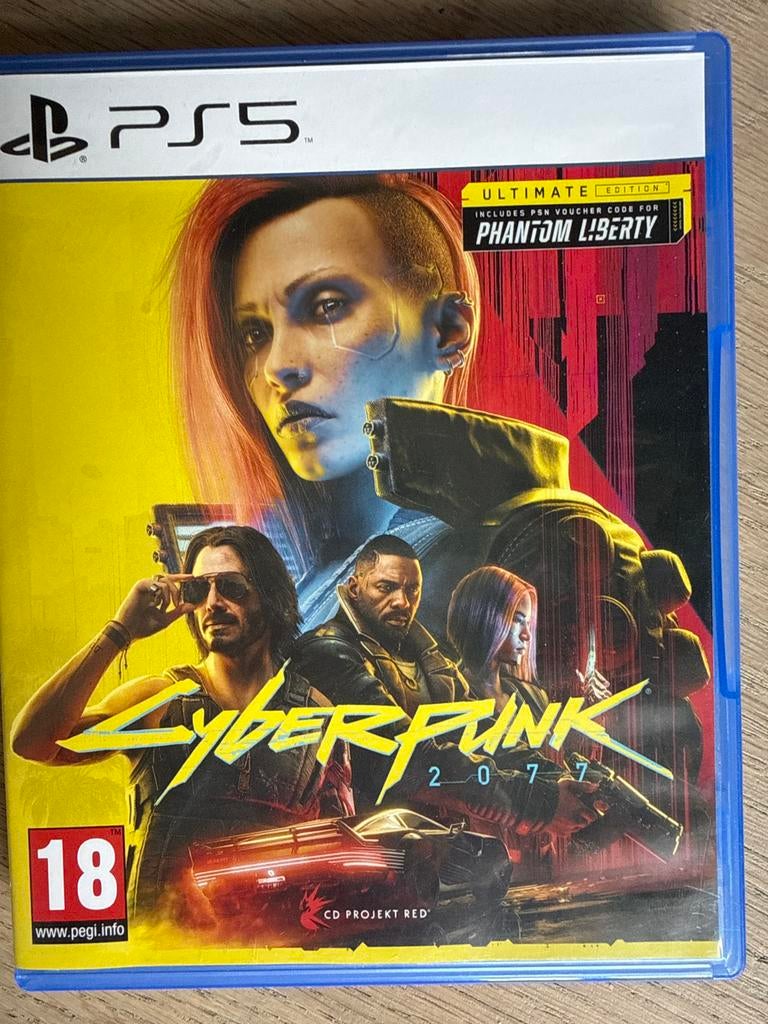 Cyberpunk 2077 Ultimate Edition PS5 (incl. Phantom Liberty), Spelcomputers en Games, Games | Sony PlayStation 5, Vanaf 18 jaar