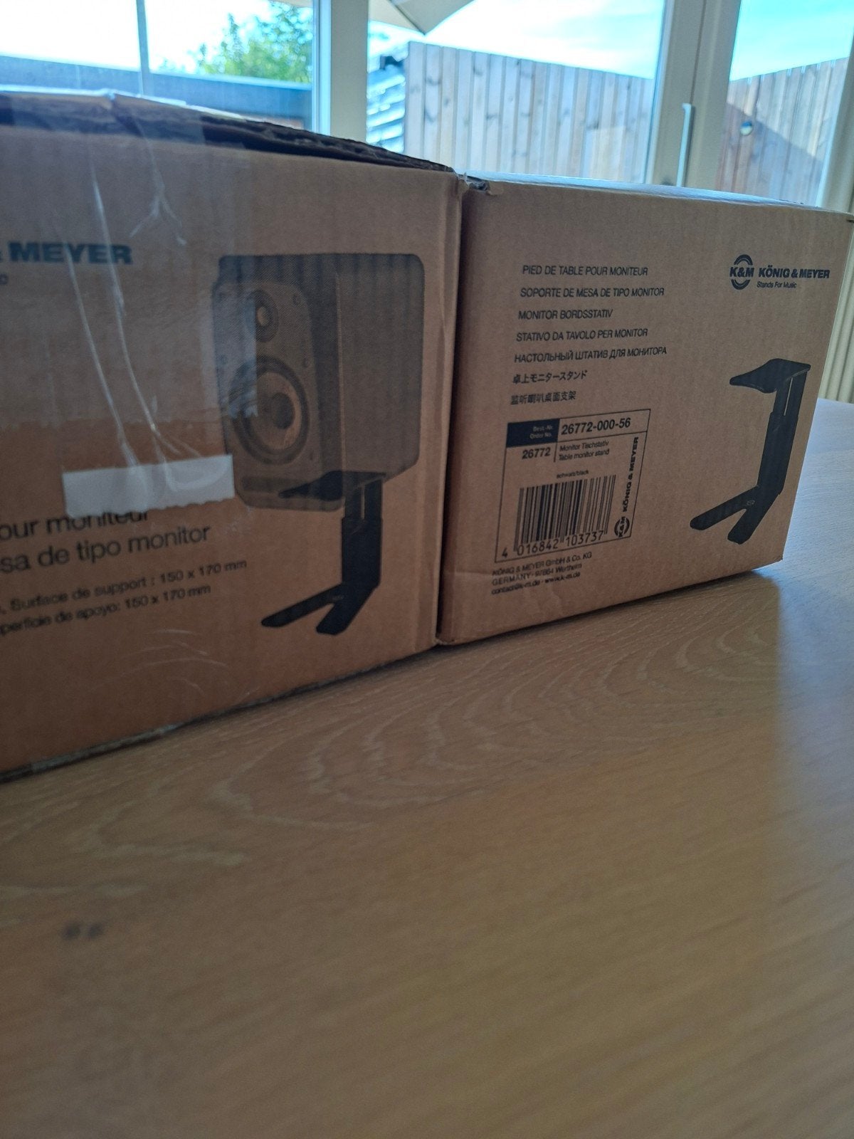 K&M König & Meyer Monitorstandaar), Overige merken, Overige typen, Nieuw, Ophalen of Verzenden