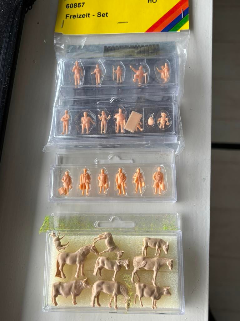 Noch figuren poppetjes onbeschilderd 1:87 H0 60857, Hobby en Vrije tijd, Modeltreinen | H0, Verzenden, Nieuw, Gelijkstroom of Wisselstroom