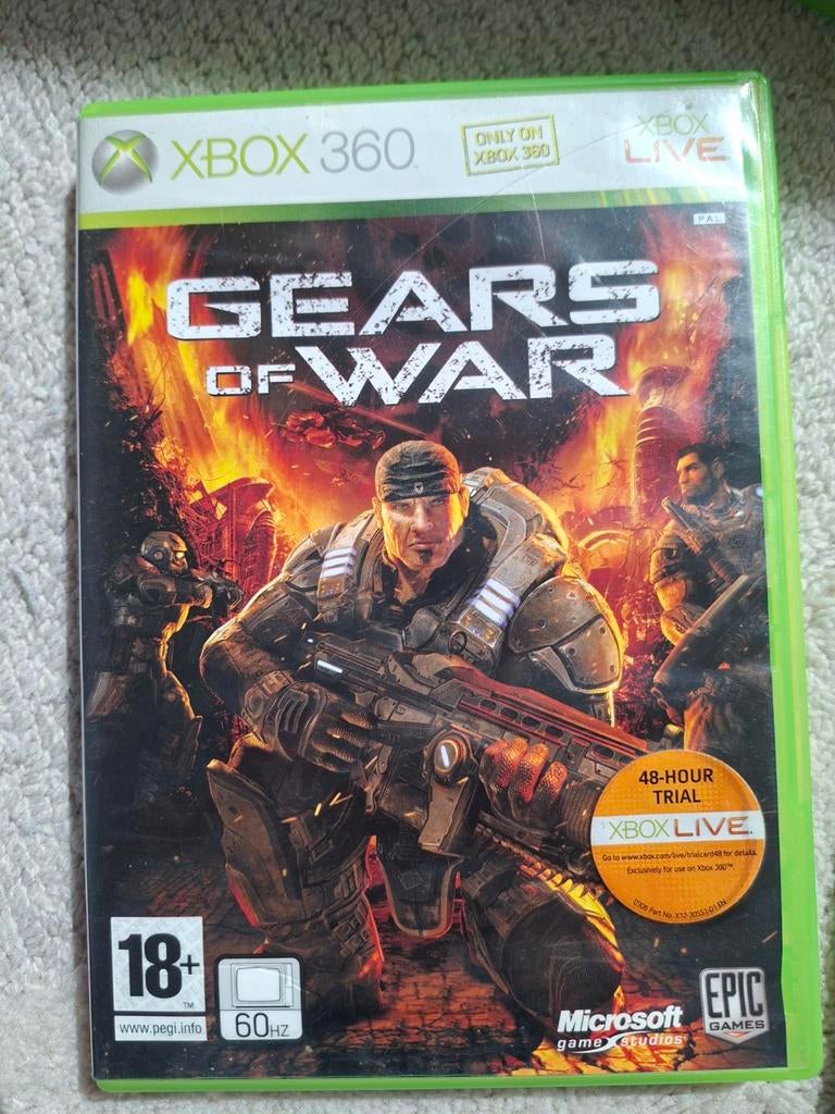 Gears of War - Xbox 360 (PEGI 18+), Online, Gebruikt, Vanaf 18 jaar, Shooter