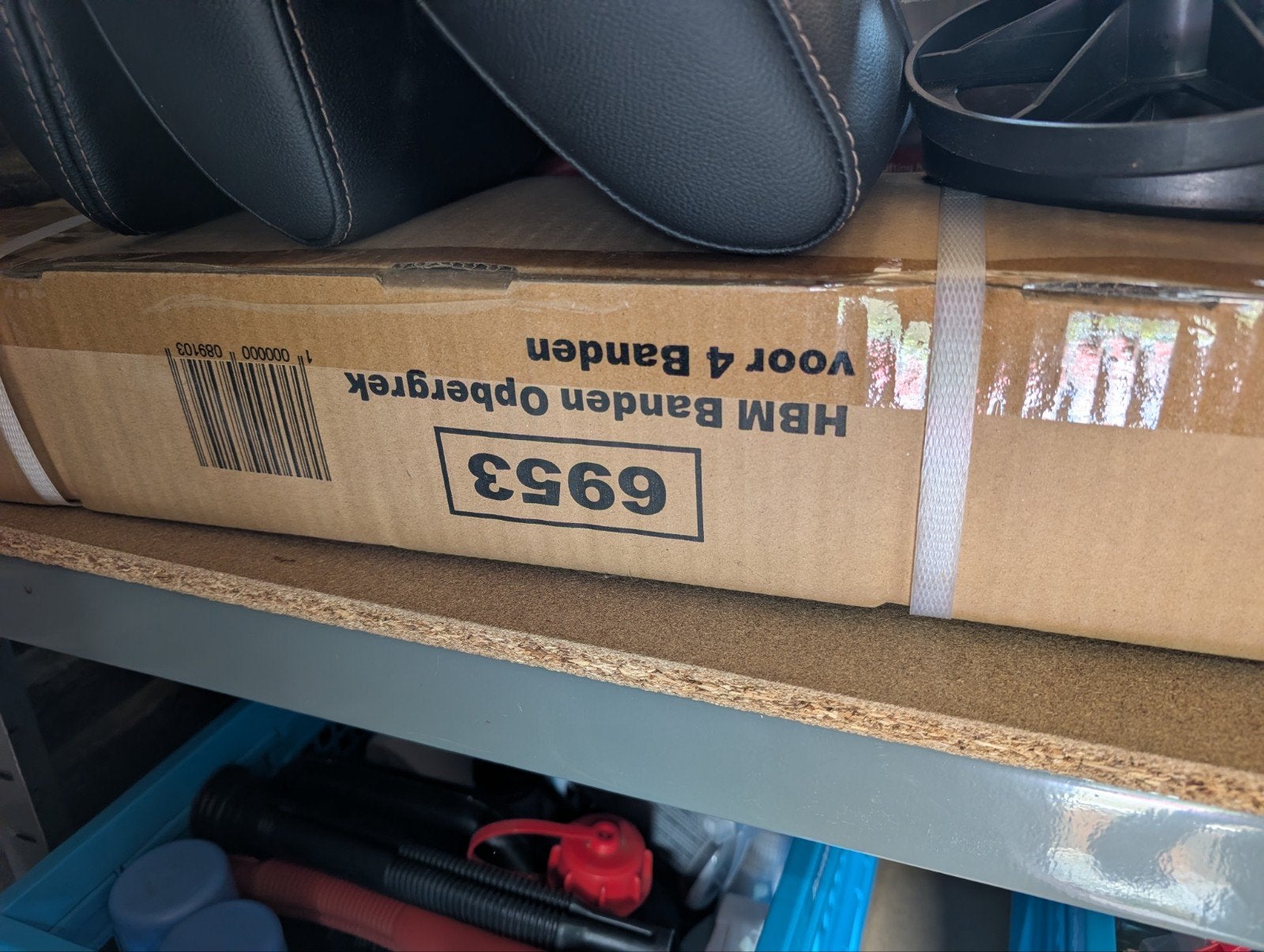 HBM Banden Opbergrek voor 4 Banden, Ophalen of Verzenden, Nieuw