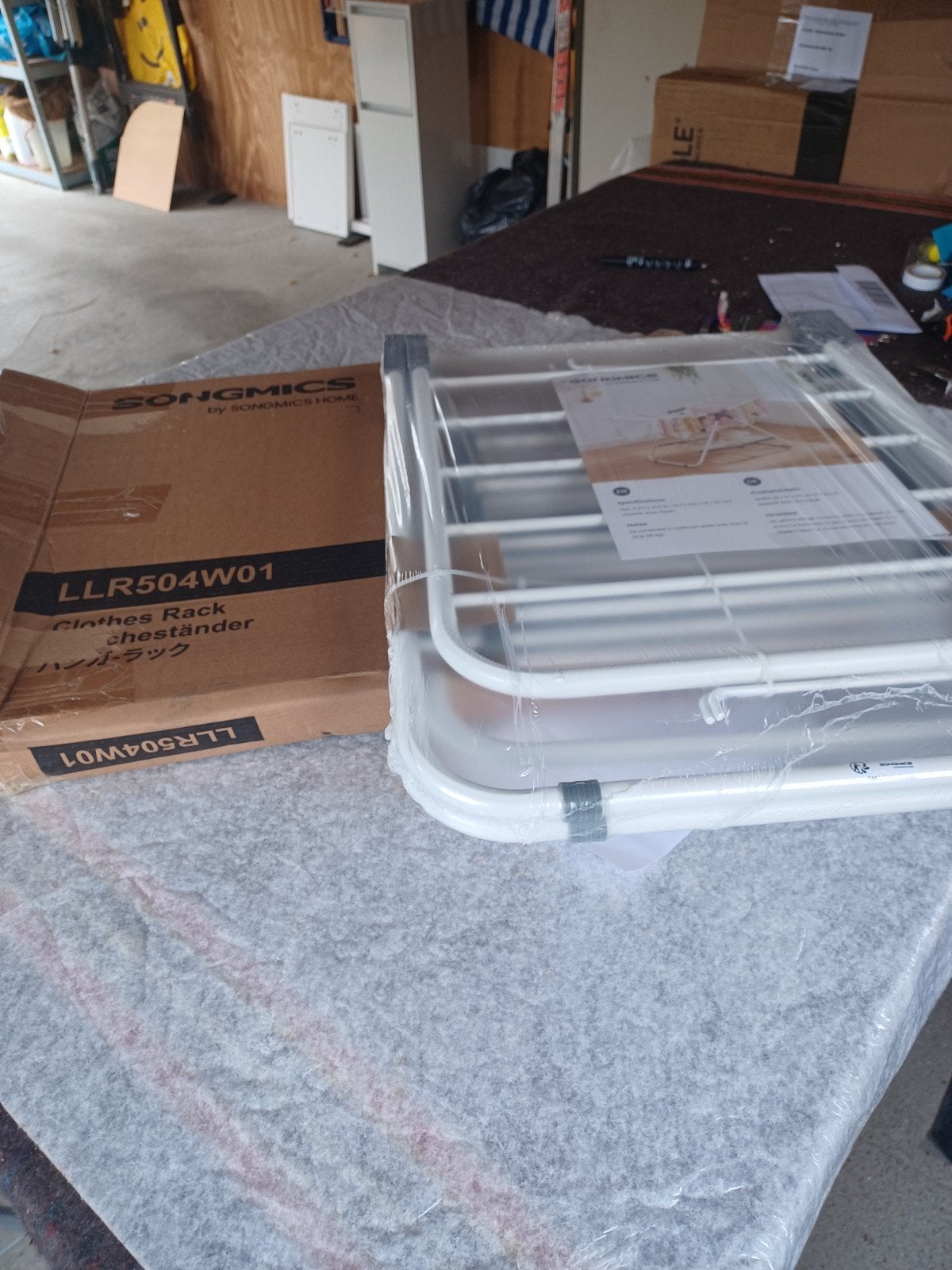 Opvouwbare droogrek NIEUW PRODUCT, Ophalen of Verzenden, Nieuw