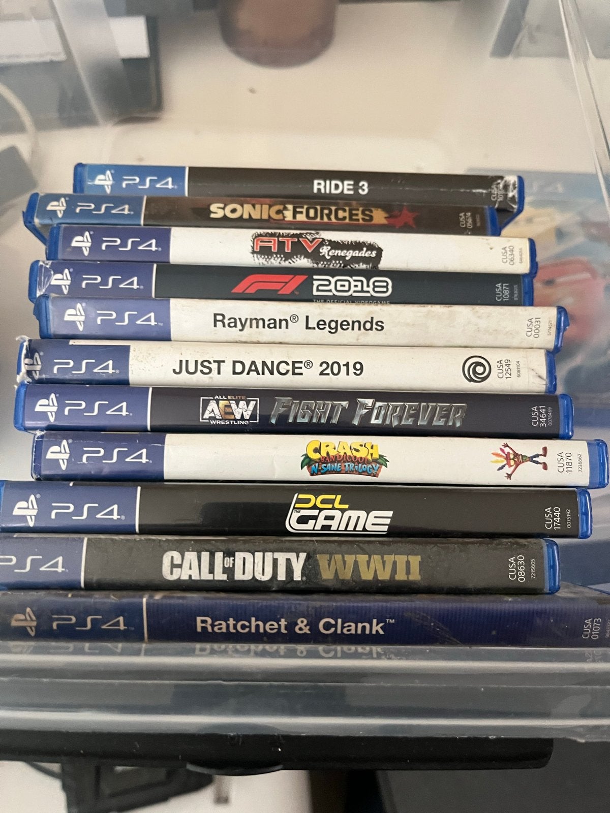 PS4 Slim met 2 controllers en 10 games, Overige genres, 2 spelers, Eén computer, Ophalen of Verzenden