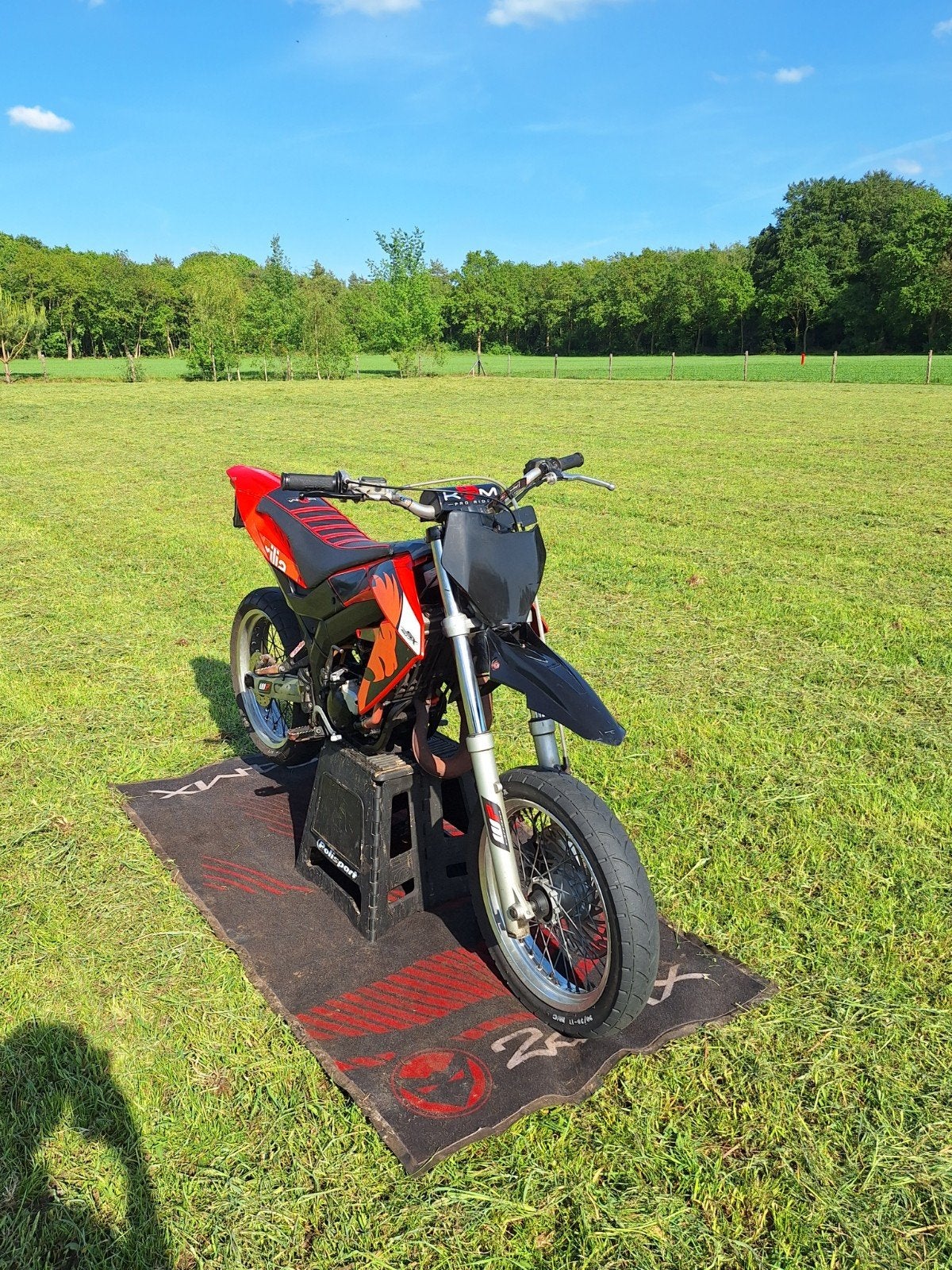 Schakel brommer Aprilia sx50 red lion 2008, Ophalen, Gebruikt, 50 cc, Derbi